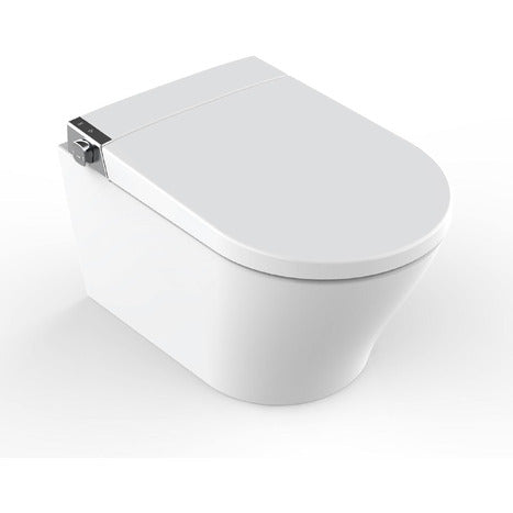 AS-8000-WH: Smart Wall Hung Bidet Shower Toilet