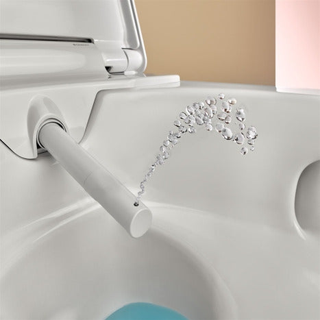 Complete bundle set: Geberit AquaClean Alba bidet toilet
