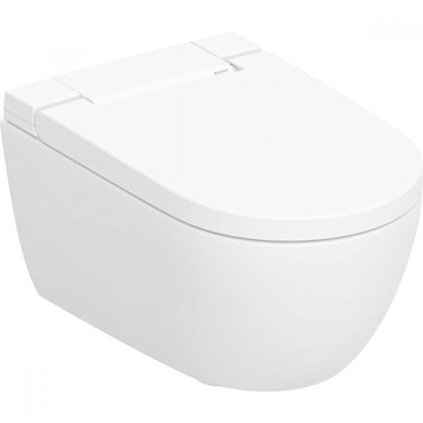 Complete bundle set: Geberit AquaClean Alba bidet toilet with 98cm frame