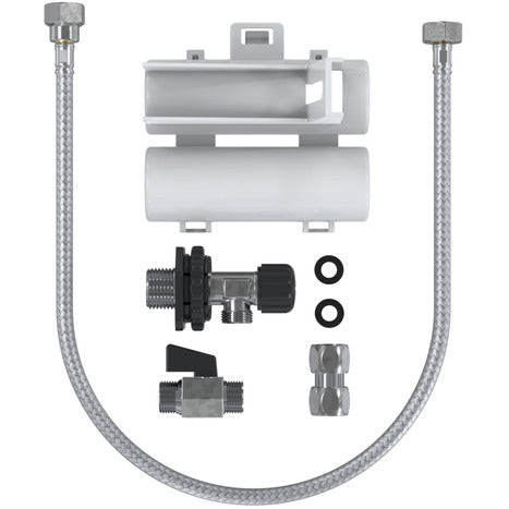 Complete set: TOTO Floor Standing RW Washlet + TOTO In-Wall Cistern with Automatic Flush + Flush Plate and connection set