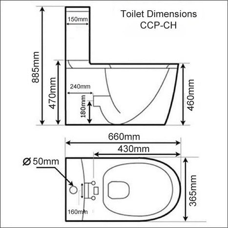 CCP-6500-CH: Extra High Bidet Shower Smart Toilet