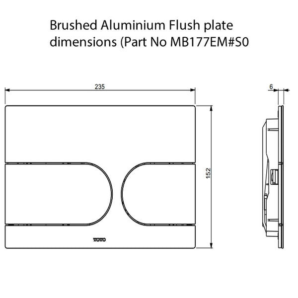 Complete set: Toto SX Washlet + Toto wall frame with Automatic Flush + Flush Plate and connection kit