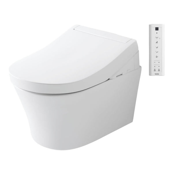 Toto RG wall-hung rimless pan and washlet