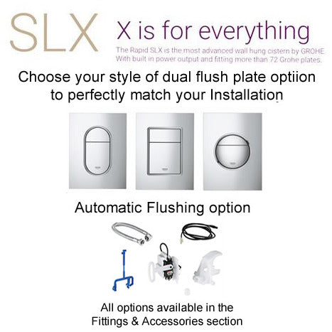 Grohe Rapid SLX 3-in-1 Set for WC, 1.13 M