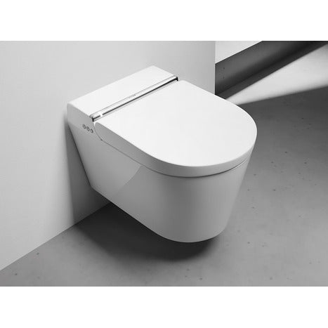 Hygea Wall mounted smart bidet toilet in matt anthracite