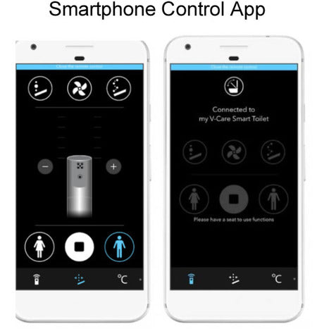 PWV-8000: Monolith Close Coupled Smart Japanese Bidet Shower Toilet