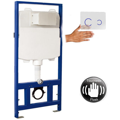 Contactless Flush Wall Frame For Wall Hung Toilets