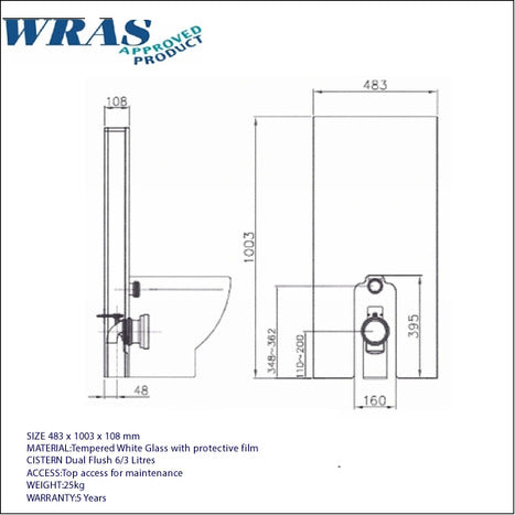 GMF-7035: Monolith Close Coupled Smart Japanese Shower Toilet