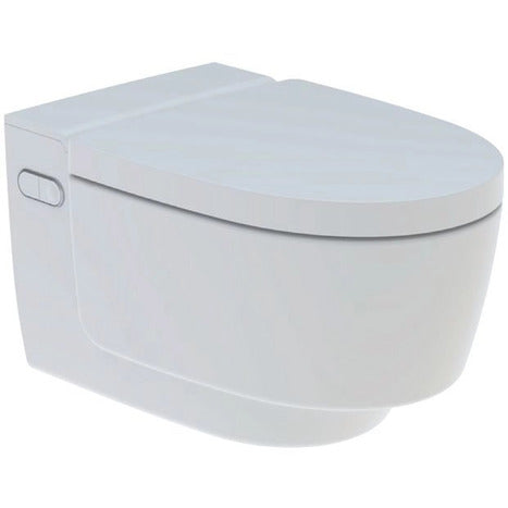Geberit AquaClean Mera Comfort Rimless Wall Hung Shower Toilet - White