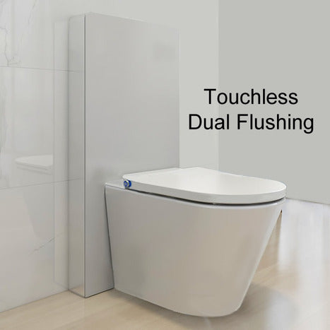 TMF-7035: Touchless Flush Monolith Close Coupled Smart Japanese Shower Toilet