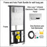 Vitra Concealed Cistern WC Frame & Auto flush bundle for wall hung toilets
