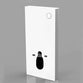 Wall Hung Cabinet Cistern For Wall Hung WC Pan In Alpine White