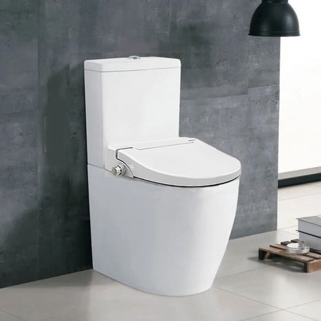 Extended Height Non-Electric Bidet Toilet