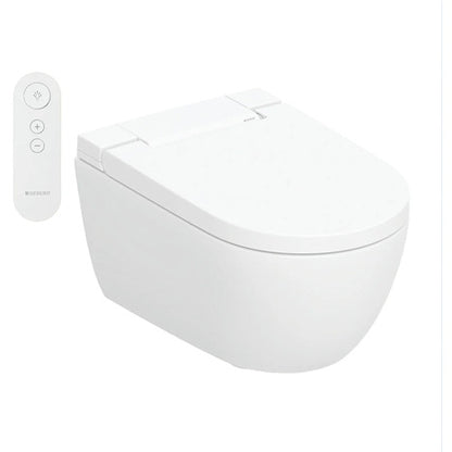 Complete bundle set: Geberit AquaClean Alba bidet toilet with 82cm frame