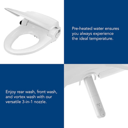 Pure Care BB1000 Supreme BB 1000 Smart Bidet Toilet Seat