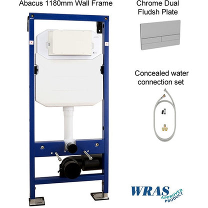 Complete Frame package: Abacus 1180mm frame +Flush Plate + Connections