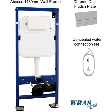 Complete Frame package: Abacus 1180mm frame +Flush Plate + Connections