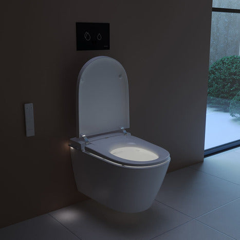VitrA V-care 3 Prime Wall Hung Smart Shower Toilet: Complete Installation Package