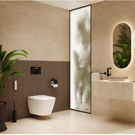 VitrA V-care 3 Prime Wall Hung Smart Shower Toilet: Complete Installation Package