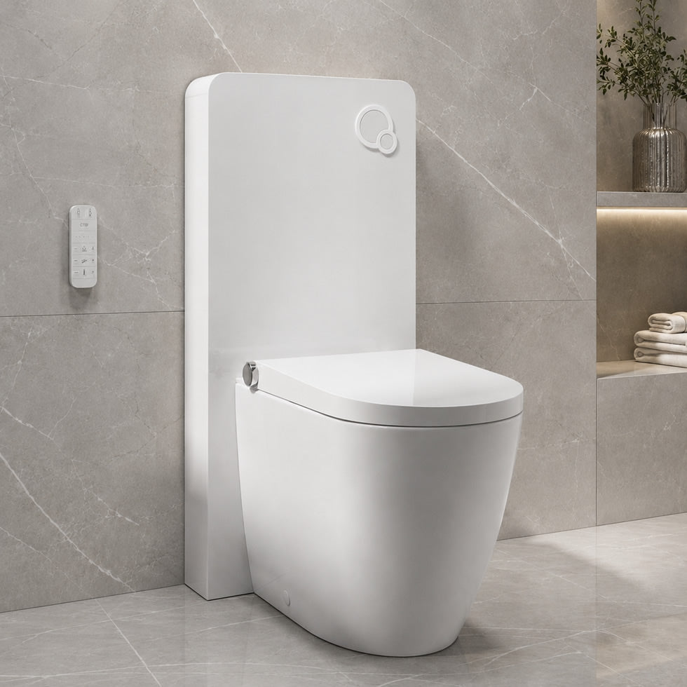 GMF-7035: Monolith Close Coupled Smart Japanese Shower Toilet