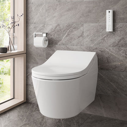 Complete set: Toto RX EWATER + Washlet + Toto wall frame with Automatic Flush + Flush Plate and connection kit