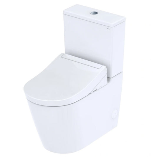 Toto RG Lite Close Coupled Rimless Smart Toilet Washlet, Complete Installation Package
