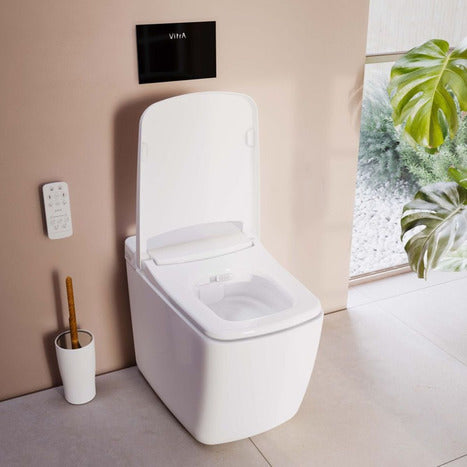 Vitra V-Care Prime Rim-Ex Smart Floor Standing Bidet Shower Toilet