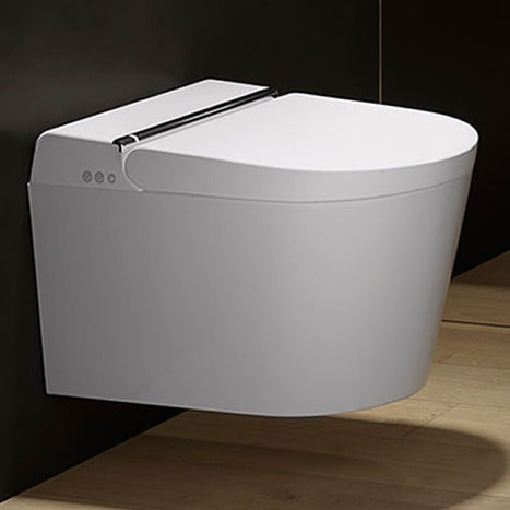 Hygea Wall mounted smart bidet toilet in matt white