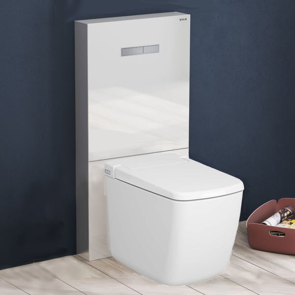 PWV-8000: Monolith Close Coupled Smart Japanese Bidet Shower Toilet