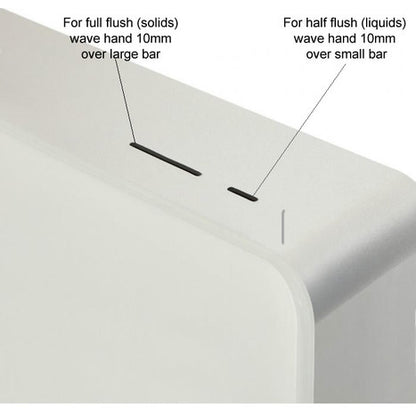 TMF-7035: Touchless Flush Monolith Close Coupled Smart Japanese Shower Toilet