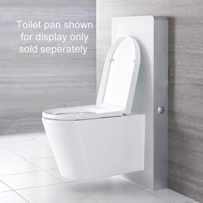 Touchless Cabinet Cistern For Wall Hung Toilets In Alpine White